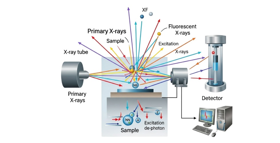 espectrometría xrf